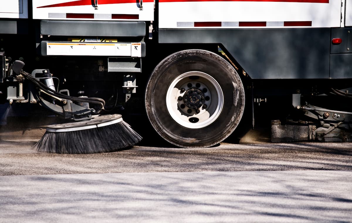 construction street sweeping and cleanup United Sweeping